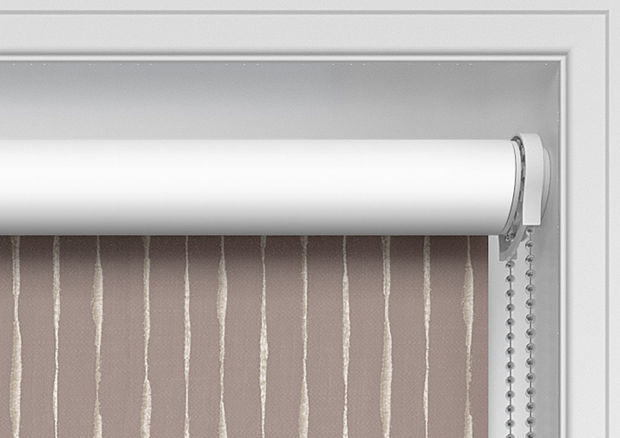 Luis Striped, Victorian Violet - Twist&Fit Roller Blind - Image 11